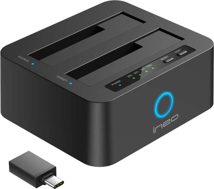 Produktbild Graugear INEO Festplatten-Klonstation für 2x HDD / SSD
