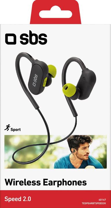 Produktbild SBS Speed 2.0 Kabellose In-Ear-Sport-Kopfhörer (keine Geräuschunterdrückung, 6 h, Kabellos)