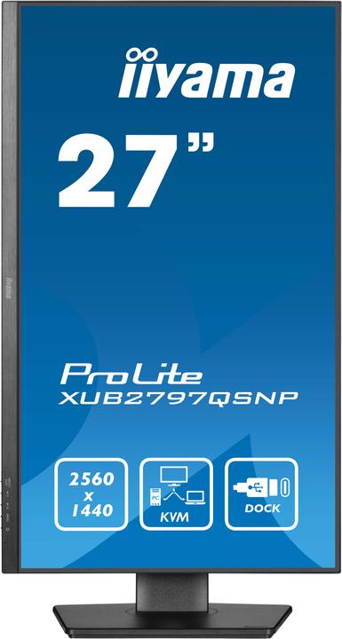Produktbild iiyama Monitor XUB2797QSNP-B1 (2560 x 1440 Pixel, 27")