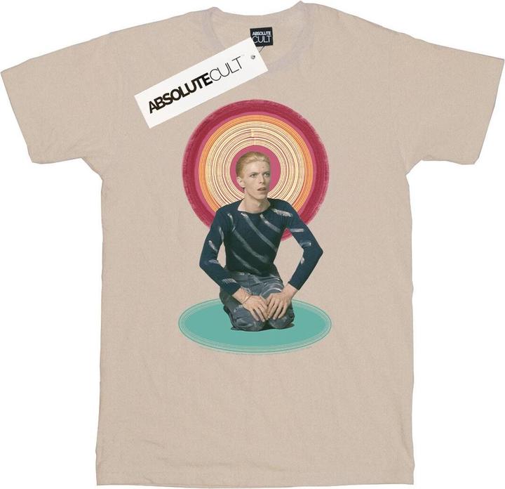 Immagine prodotto David Bowie Kneeling Halo Maglietta Ampia Donna (XL)