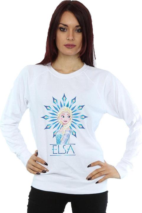 Immagine prodotto Disney Frozen Elsa Snowflake Felpa Donna (L)