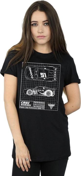 Produktbild Disney Cars Cruz Ramirez Blueprint TShirt (XXL)