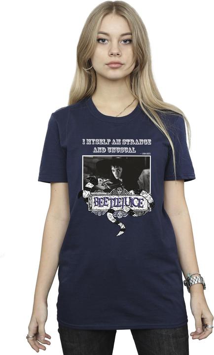 Actual product image Beetlejuice Womens/Ladies Strange And Unusual Cotton T-Shirt (XL)