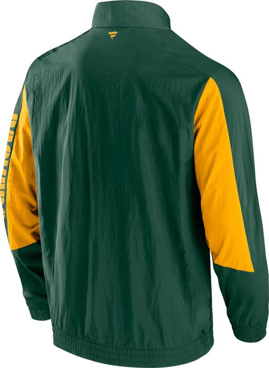 Actual product image Fanatics Green Bay Packers Foundation Crinkle Track Jacket - M (M)