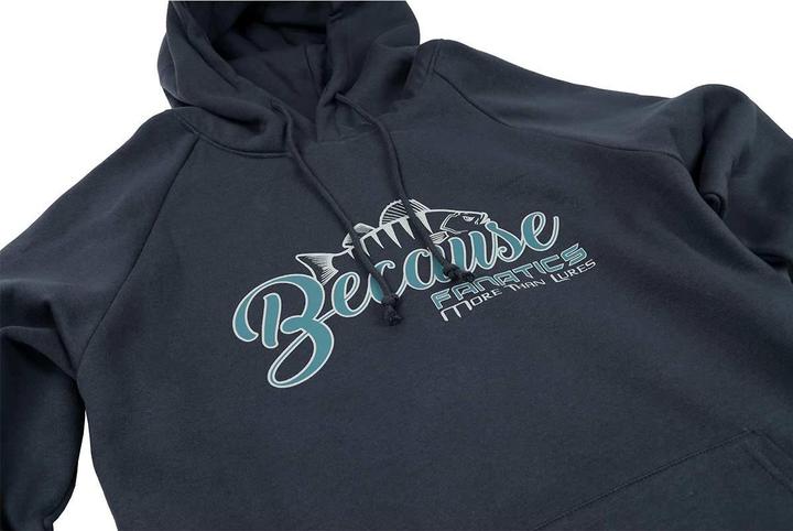 Produktbild Stucki Fishing Because Fanatics Hoodie Blau (XXL)