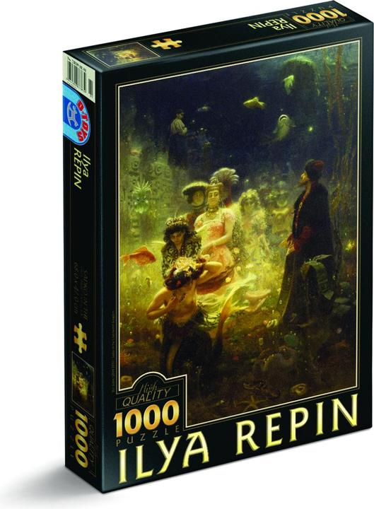 DToys Puzzle 1000 pieces Ilya Repin: Sadko in the Underwater Kingdom, 1876 (1000 pieces)