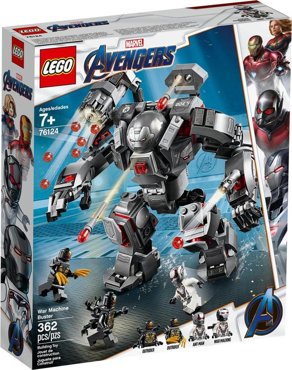 LEGO War Machine Buster (76124, LEGO Marvel)