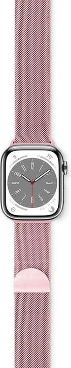 Image du produit Epico Apple Watch 42/44/45 mm - boucle milanaise, or rose (Acier inoxydable)