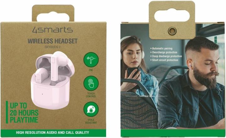 Image du produit 4smarts SkyBuds 2 (ANC, 5 h, Sans fil)