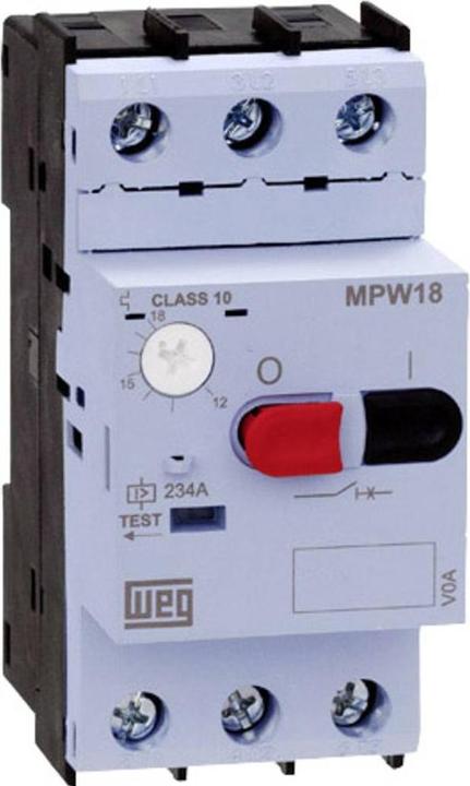 Weg 12429311 MPW18-3-C016 Motorschutzschalter einstellbar 0.16 A 1 St.