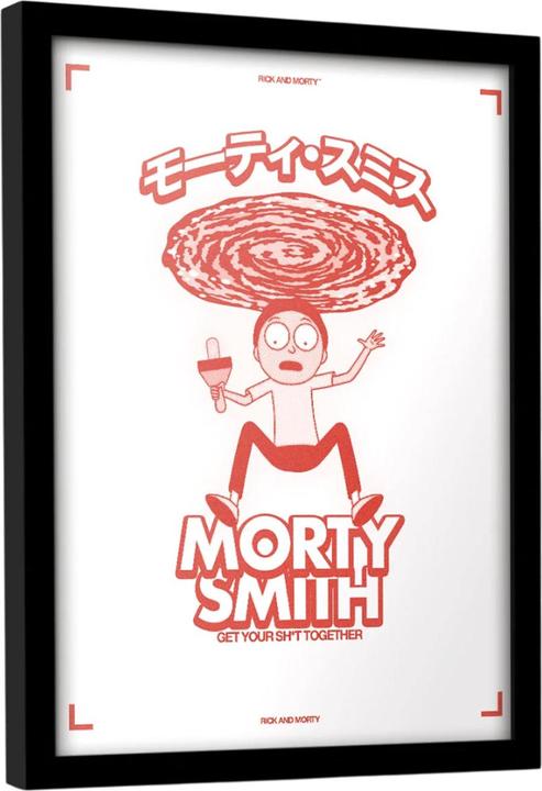 Immagine prodotto Rick And Morty Stampa Incorniciata (40 x 30 cm)