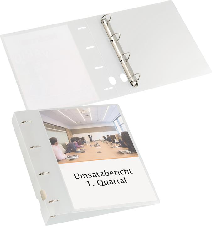 Actual product image Kolma Show book Vario A4 XL 4 rings filling height 2 cm colourless (A4, 29 mm, 1 Piece)