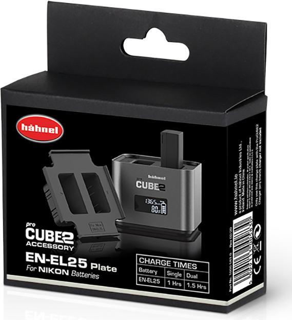 Immagine prodotto Hähnel Piastra ProCUBE 2 per caricabatterie per fotocamere Nikon EN-EL25