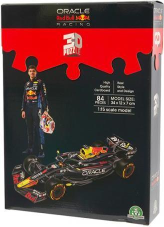 Actual product image GP Sport Puzzle 3D Formula 1 Red Bull Max Verstappen 34 cm
