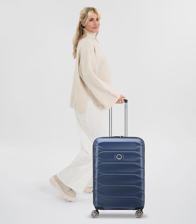 Immagine prodotto Delsey Trolley Meteor a 4 ruote da 68 cm con piega ad espansione (76 l)