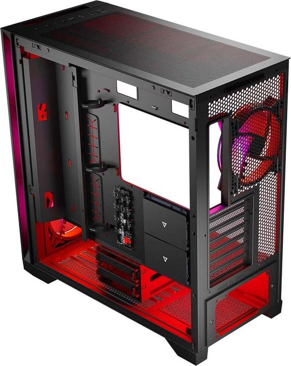 Produktbild Modecom Volcano Expanse S Apex ARGB czarna (mATX, Mini-ITX)
