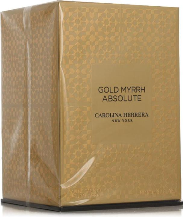 Actual product image Carolina Herrera Gold Myrrh Absolute for Women Eau de Parfum 100ml (Eau de parfum, 100 ml)