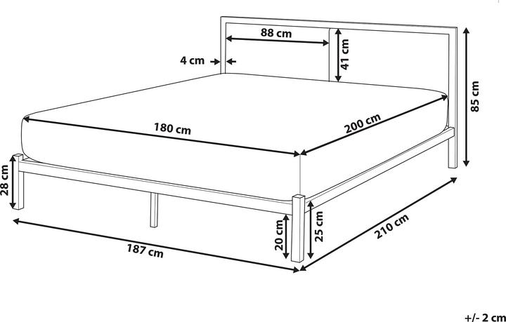 Produktbild Beliani Clamart (180 x 200 cm)
