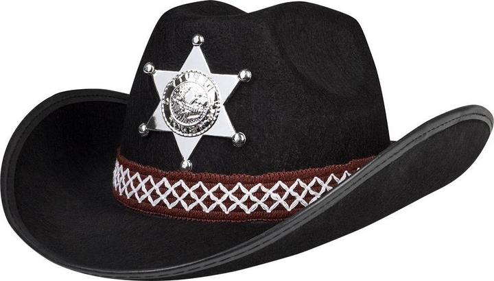 Immagine prodotto Boland Cappello da sceriffo per bambini nero