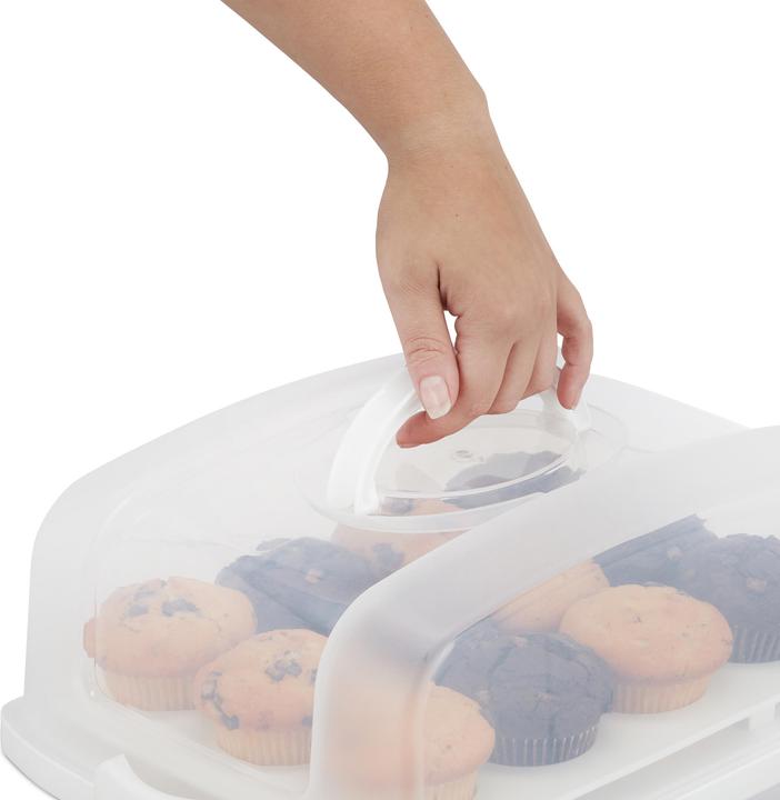 Immagine prodotto Relaxdays Contenitore rettangolare per torte