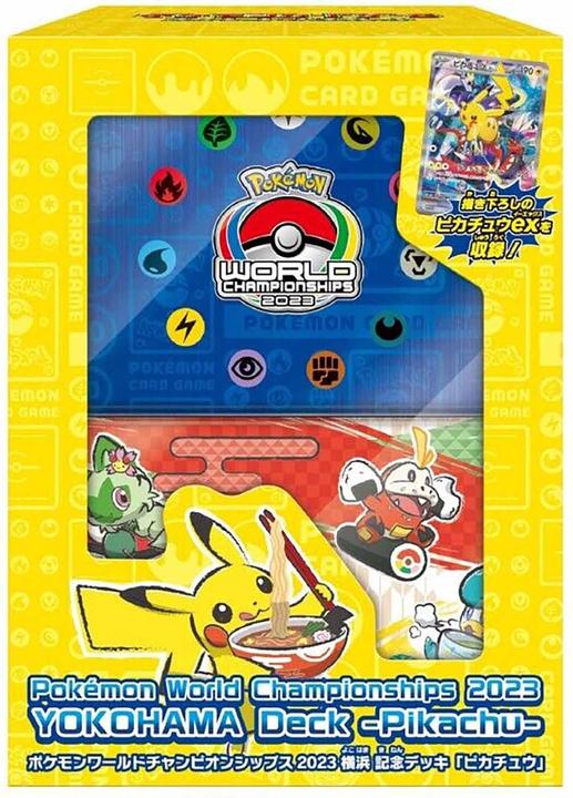 Actual product image Pokémon World Championships 2023 Yokohama Commemorative Deck - JP (Japanese, Deck)