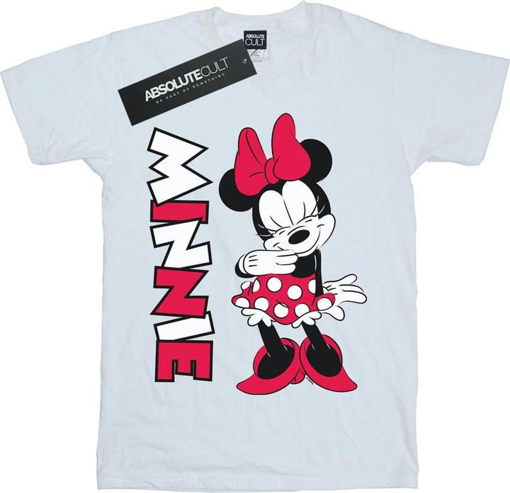 Immagine prodotto Disney Minnie Mouse Giggling Maglietta Ampia Donna (XXL)