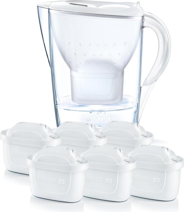 Brita Marella + 6 Filterkartuschen