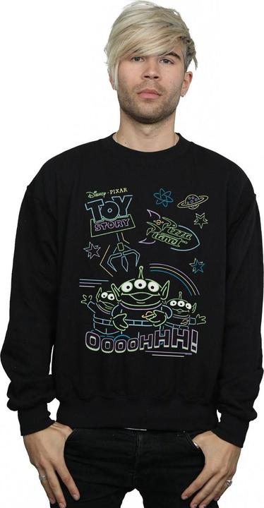 Immagine prodotto Disney Toy Story Neon Little Green Men Felpa Uomo (L)