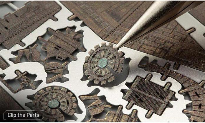 Produktbild Metal Earth Star Wars – Jawa Sandcrawler – Premium Metall Bausatz
