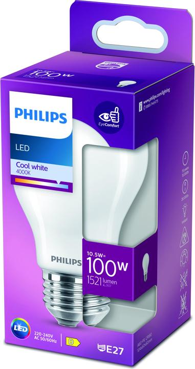 Actual product image Philips Lamp (E27, 10.50 W, 1521 lm, 1 x, D)