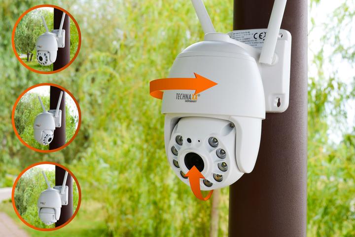 Produktbild Technaxx 3MP WIFI PT DOME CAMERA TX-192 (2304 x 1296 Pixels)