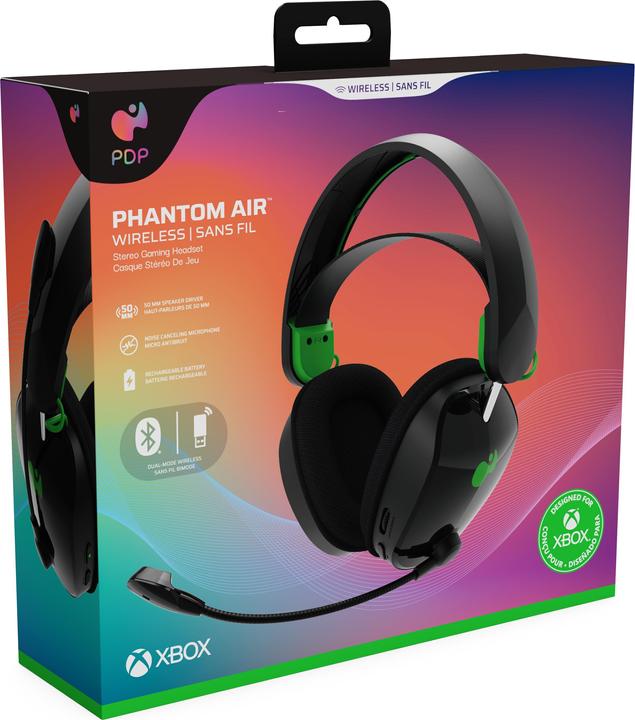 Produktbild PDP Headset Phantom Wireless schwarz Xbox Series X (Kabellos)