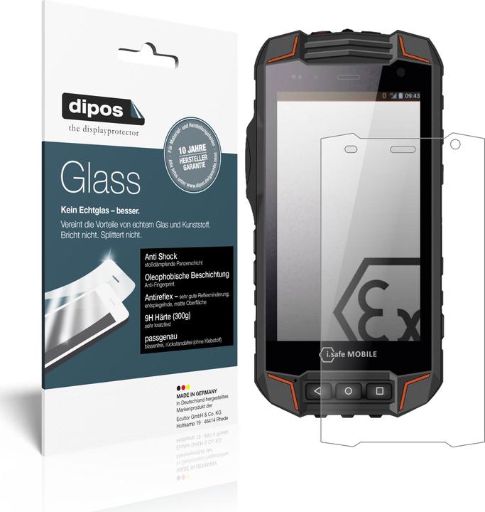 Image du produit Dipos Film de Protection d’écran Anti-Shock (1 pièce(s), i.safe Appareil mobile IS520.1)