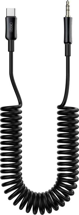 Produktbild xO Kabel Audio NB-R255B USB-C - Klinke 3,5mm 1,0m schwarz (1 m)