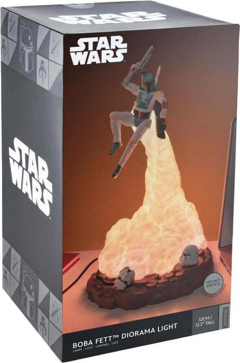 Actual product image Paladone Products Lampada Star Wars : Boba Fett Diorama Light 31 cm