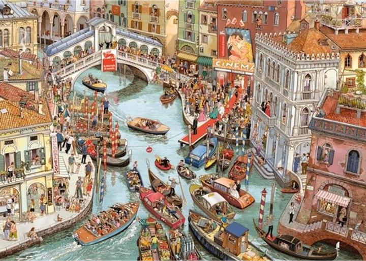 Actual product image Heye O Sole Mio! Triangular (2000 pieces)