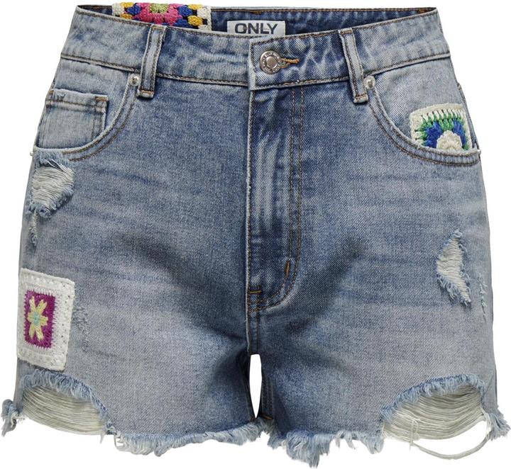Actual product image Only ONLZUMA Hohe Taille Normal geschnitten Jeans-Shorts Jeans-Shorts (L)