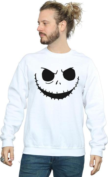 Immagine prodotto Disney Nightmare Before Christmas Jack's Face Bold Felpa Uomo (XXL)