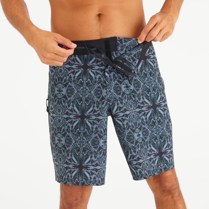 Immagine prodotto Olaian Boardshorts Herren lang Itzblack 900 19" schwarz (38)