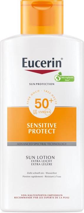 Image du produit Eucerin SUN Lotion corporelle extra légère SPF 50 (Lotion solaire, SPF 50, 400 ml, 463.75 g)