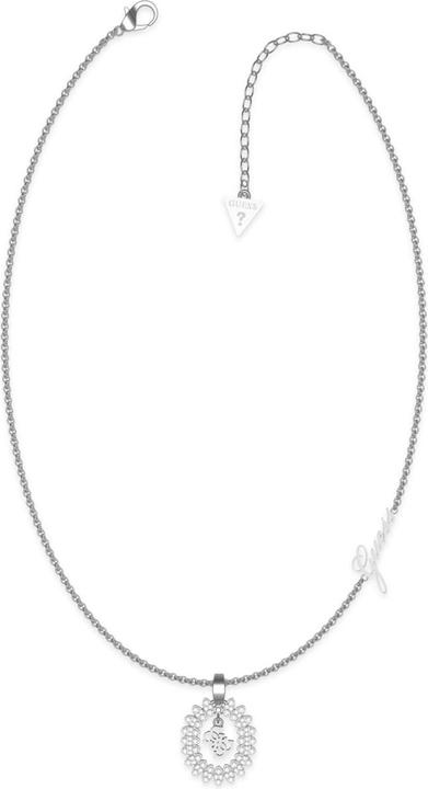 Guess RE-LEAF Halskette (Edelstahl, 40 - 45 cm)