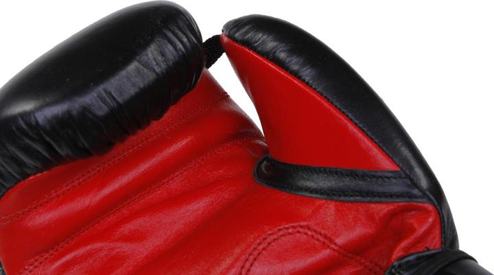 Actual product image Ju-Sports Boxing gloves black / red (10 OZ, 10)