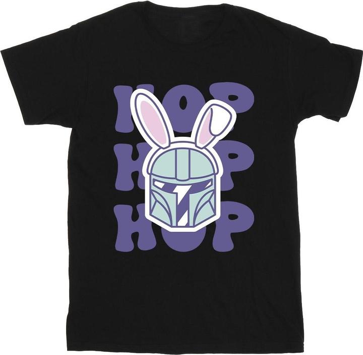 Immagine prodotto Star Wars The Mandalorian Hop Into Easter Maglietta Ragazzi (140, 146)