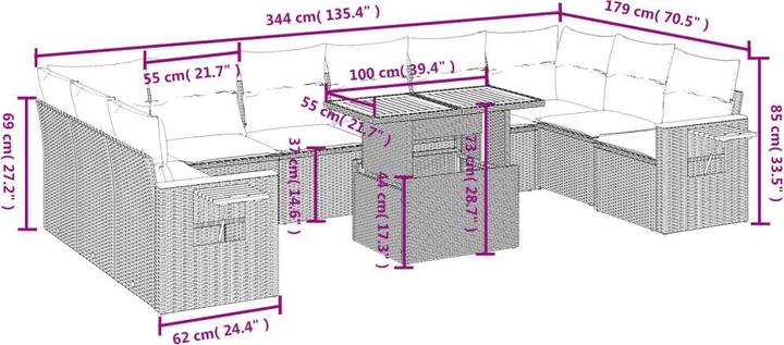 Actual product image VidaXL Siffre
