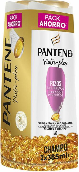 Produktbild Pantene Defined Curls Shampoo 385ml - 2er-Pack (770 ml, Flüssiges Shampoo)