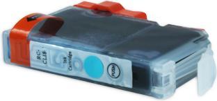 Image du produit Inkadoo Cartouches d'impression compatibles avec Canon 4480A002 / BCI-3EC Cartouche d'encre, cyan Cyan (C)