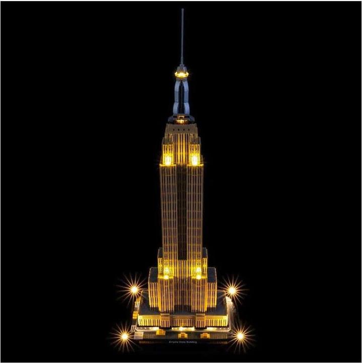 Actual product image Light my bricks LED Light Set for LEGO Empire State Building