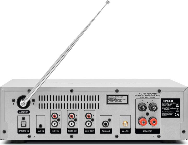 Actual product image TechniSat DigitRadio 760 CD IR (Bluetooth, CD player, 2x 70 W)