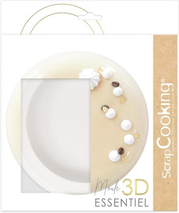 Immagine prodotto ScrapCooking Stampo in silicone 3D rotondo D21cm (21 cm)