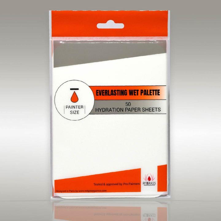 Produktbild Redgrass RED-WPPP06 - Malwerkzeuge: Hydrationspapierblätter für Painter